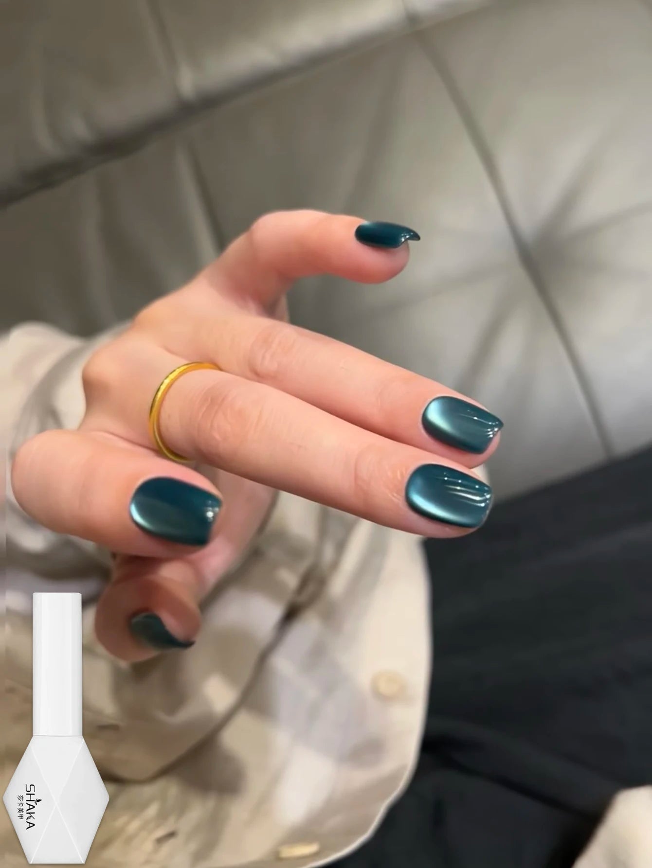 1-24pcs WS Autumn Winter Blue Black Red Glass Bead Crystal Cat Eye Gel Nail Polish New Whitening High Density Sparkling Nail