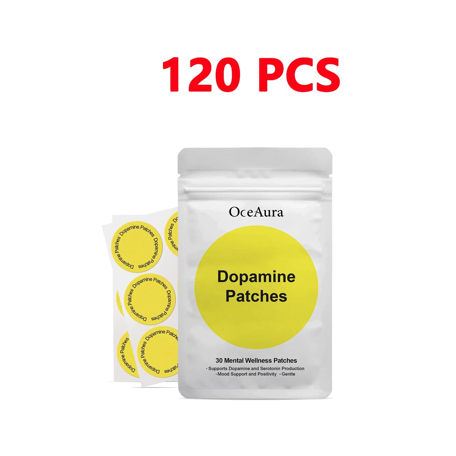 Vitality Boost Body Patches All-Day Energy Immune Support Patches Promotes Digestion & Detox Dopamine Body Care Wellness Patches