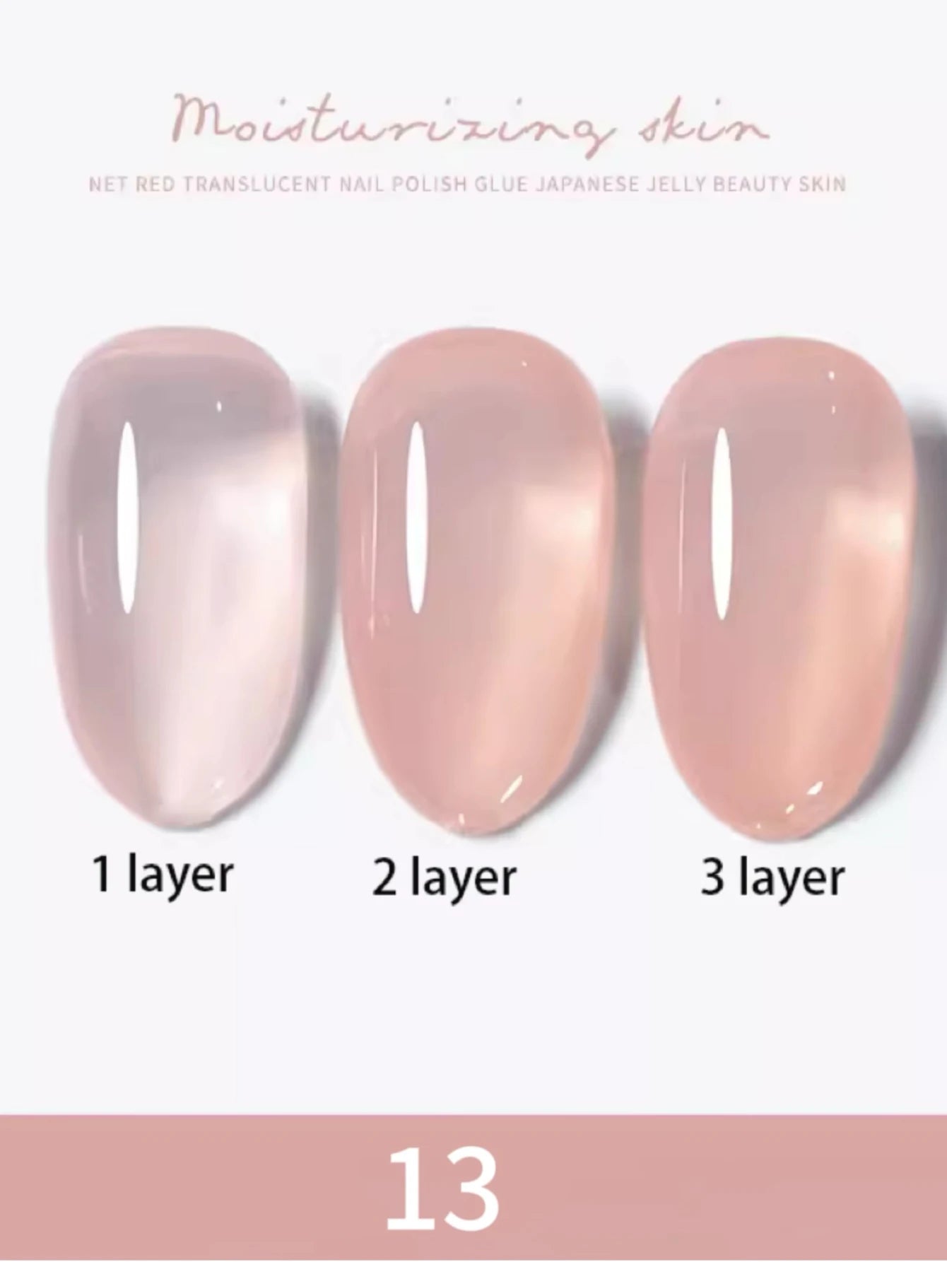 10ml 1-30pcs Jelly Nude Clear Black Gel Polish Translucent Pink Milky White Nail Gel Manicure UV LED Semi Permanent Nail Polish