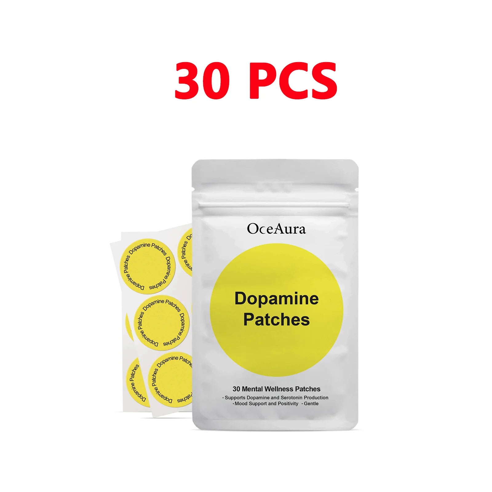 Vitality Boost Body Patches All-Day Energy Immune Support Patches Promotes Digestion & Detox Dopamine Body Care Wellness Patches