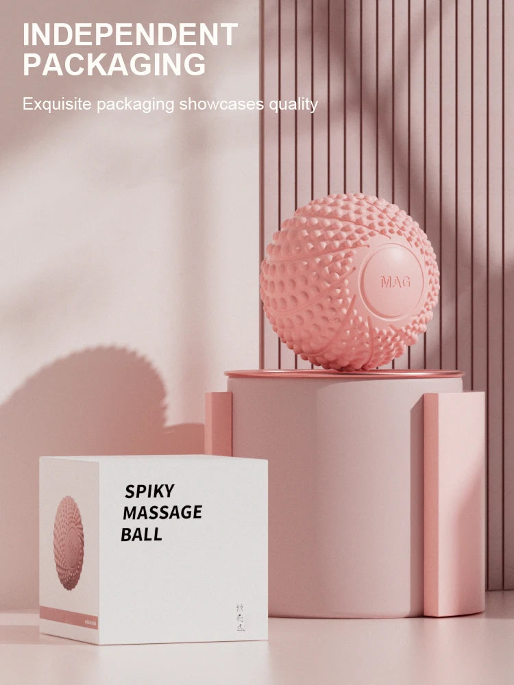 7cm Hand Magnetic Therapy Spiky Hand Foot Massage Ball Relax Body Reduce Pressure Pocket Massager Health Care Tool