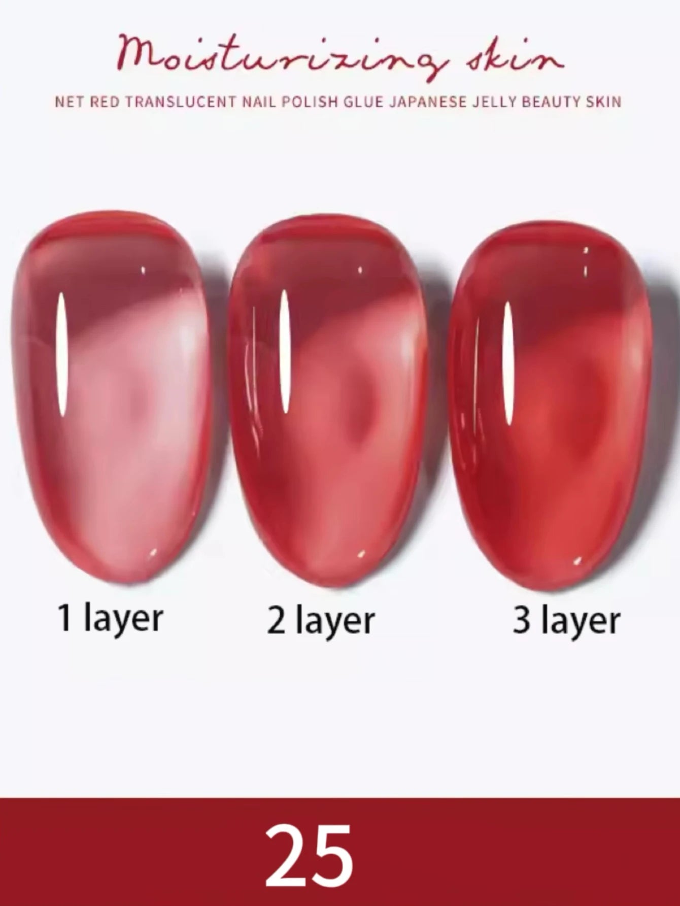 10ml 1-30pcs Jelly Nude Clear Black Gel Polish Translucent Pink Milky White Nail Gel Manicure UV LED Semi Permanent Nail Polish