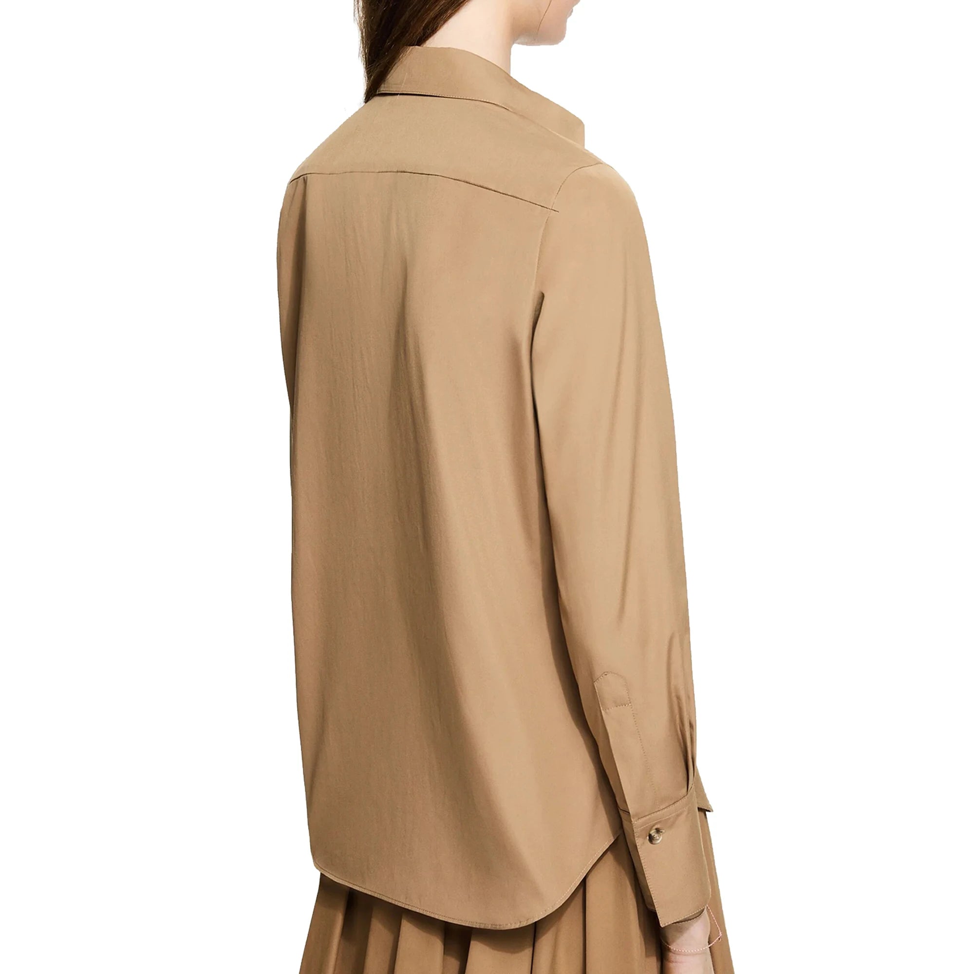 CHCH 2024 Fashion New Shirt Office Lady Shirt Women's Elegant Blouse Lapel Long Sleeve Leisure Commuting Top Female Clothing - Azara