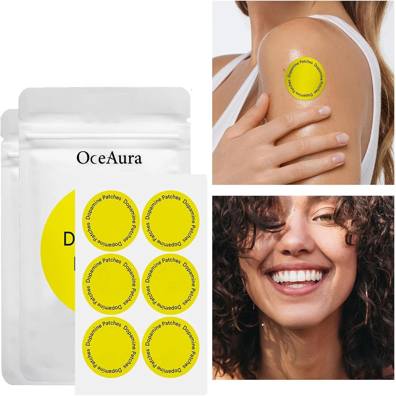 Vitality Boost Body Patches All-Day Energy Immune Support Patches Promotes Digestion & Detox Dopamine Body Care Wellness Patches