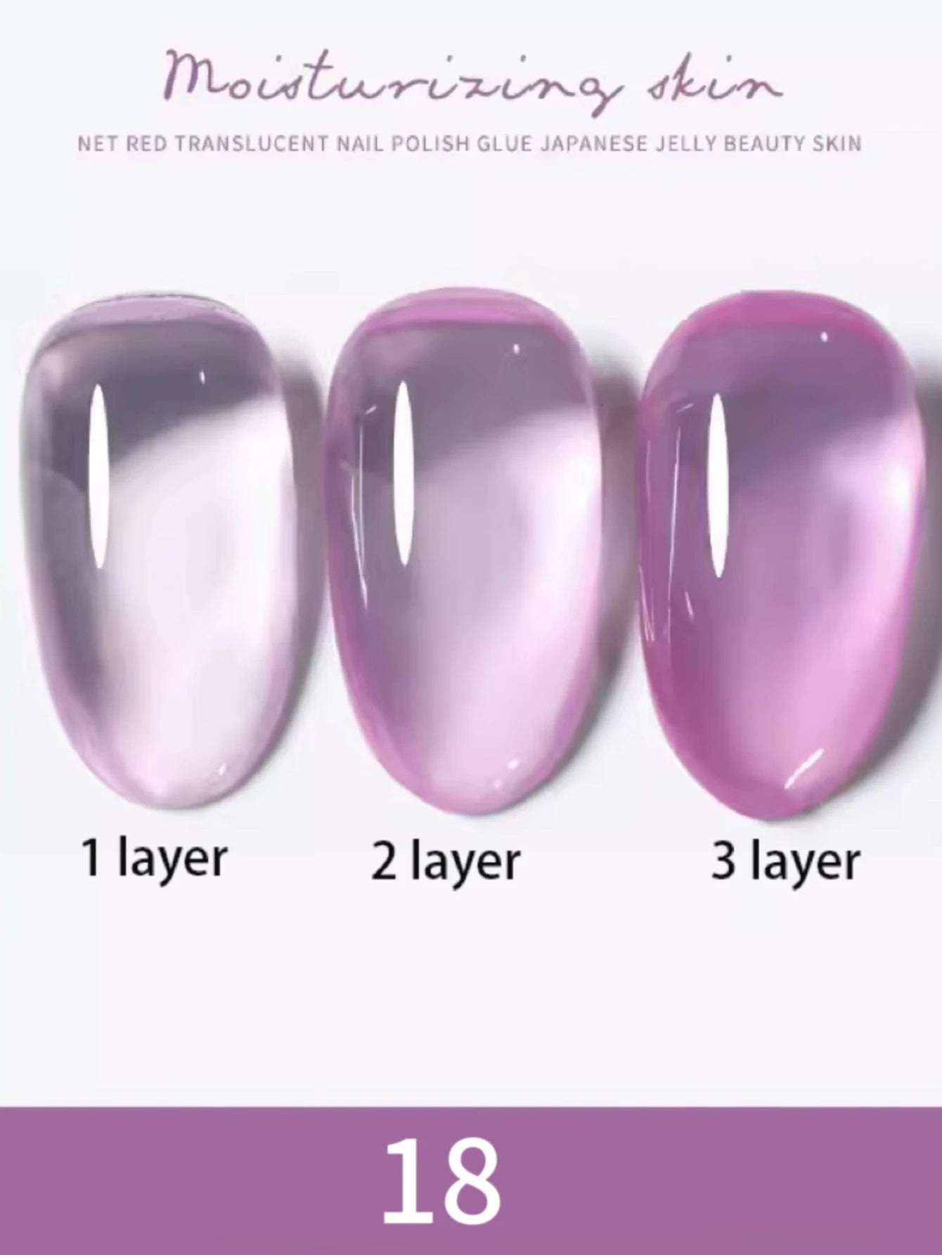 10ml 1-30pcs Jelly Nude Clear Black Gel Polish Translucent Pink Milky White Nail Gel Manicure UV LED Semi Permanent Nail Polish