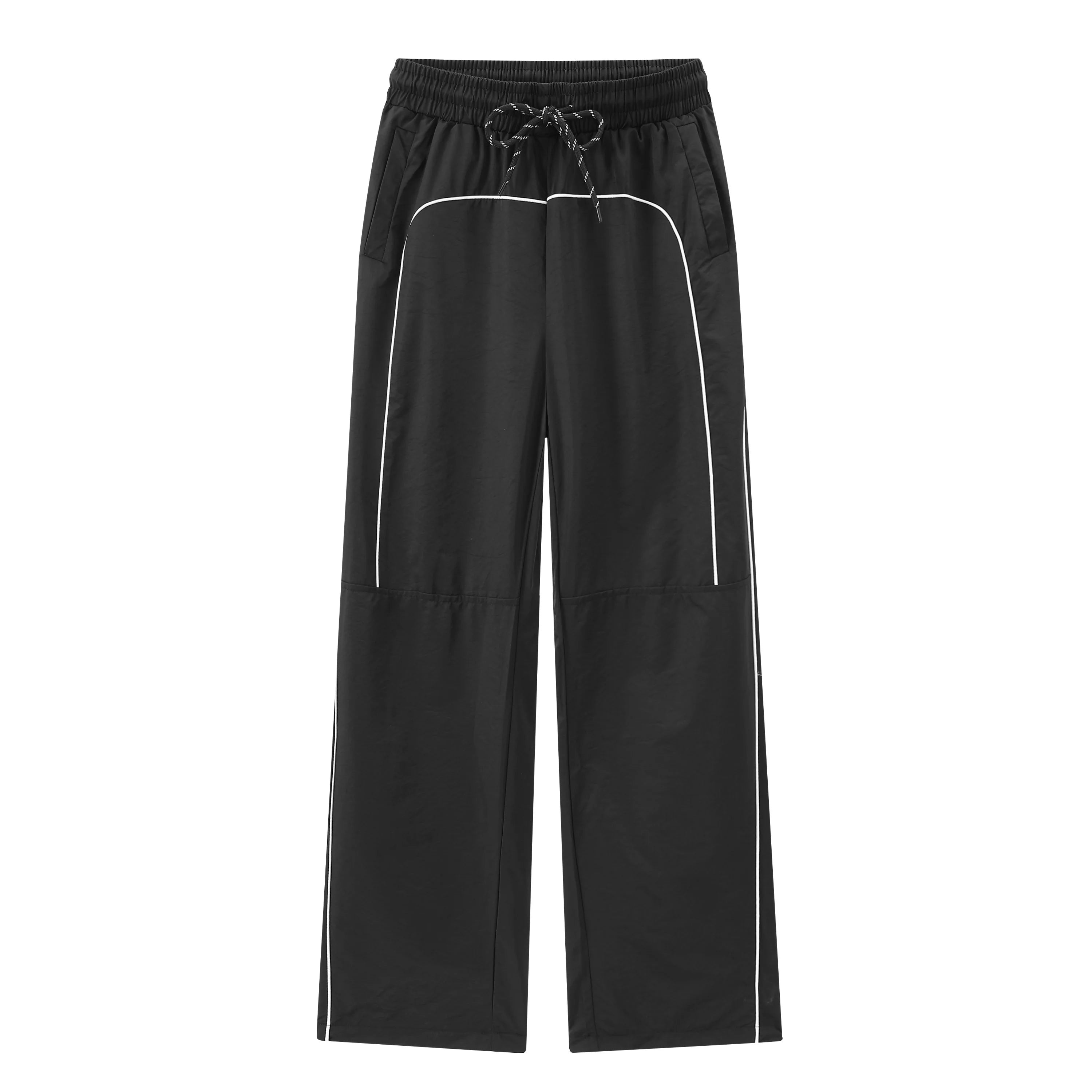 Womens Y2K Jogger Pants - Ultra-Relaxed Fit, Flattering Wide-Leg Silhouette,  Adjustable Drawstring Waistband