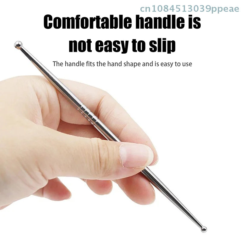 S/M/L Acupuncture Pen Stainless Steel Manual Acupuncture Pen Trigger Point Massager Deep Tissue Massage For Body Face Massage