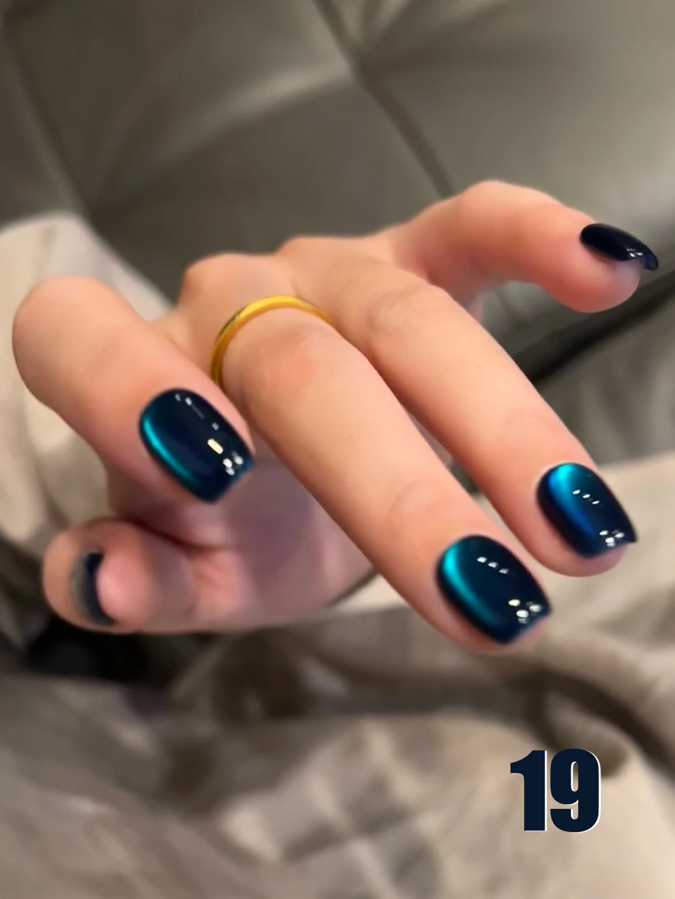 MIANEL 12ML 1-12pcs Glass Bead Cat Eye Gel Nail Polish Flash White Spar Nude Color Magnetic Nail Polish White Nails Summer Nails