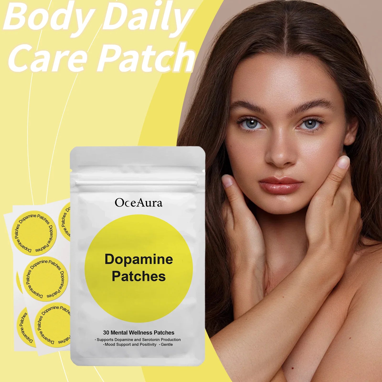 Body Care Patches For Daily Hydration And Nourishment Of The Body Comfortable And Convenient Care For The Arms And Shoulders