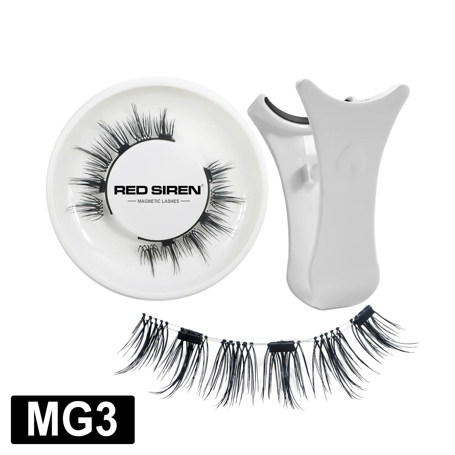 Magnetic Eyelashes 3Pcs Magnets No Glue Need Magnetic Lashes Private Label Soft Magnetic Eyelash Kit