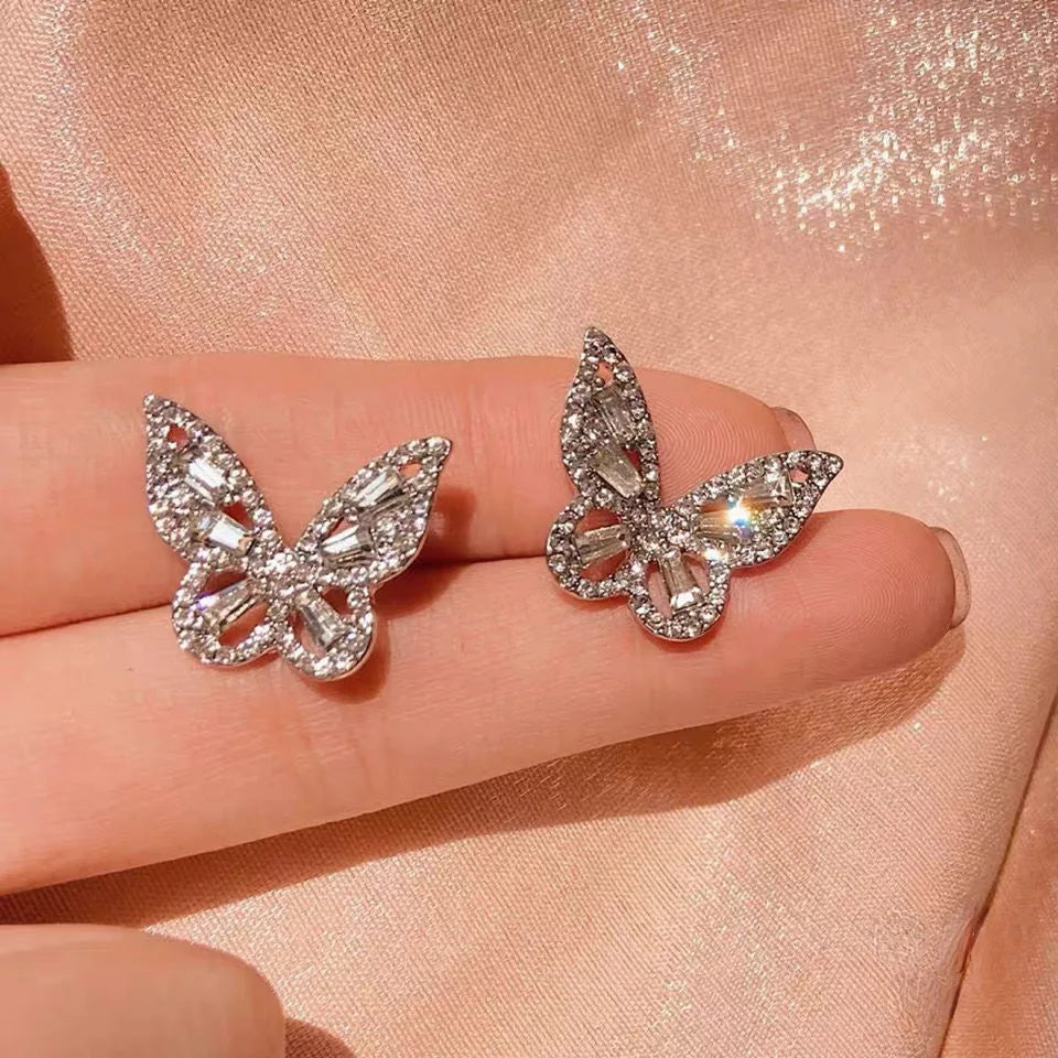 2023 New Fashion Trend Unique Design Elegant Exquisite Light Luxury Love Earrings For Women Jewelry Wedding Party Premium Gift