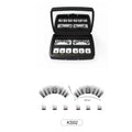 3D Magnetic Eyelashes Kit With Different Density Double False Eyeslashes Reusable Easy To Wear Fake Eyelash Extension Makeup Kit