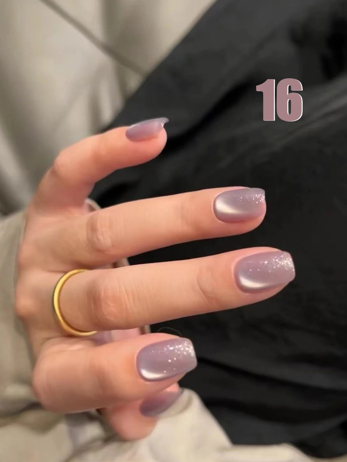 MIANEL 12ML 1-12pcs Glass Bead Cat Eye Gel Nail Polish Flash White Spar Nude Color Magnetic Nail Polish White Nails Summer Nails