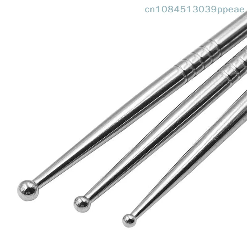 S/M/L Acupuncture Pen Stainless Steel Manual Acupuncture Pen Trigger Point Massager Deep Tissue Massage For Body Face Massage