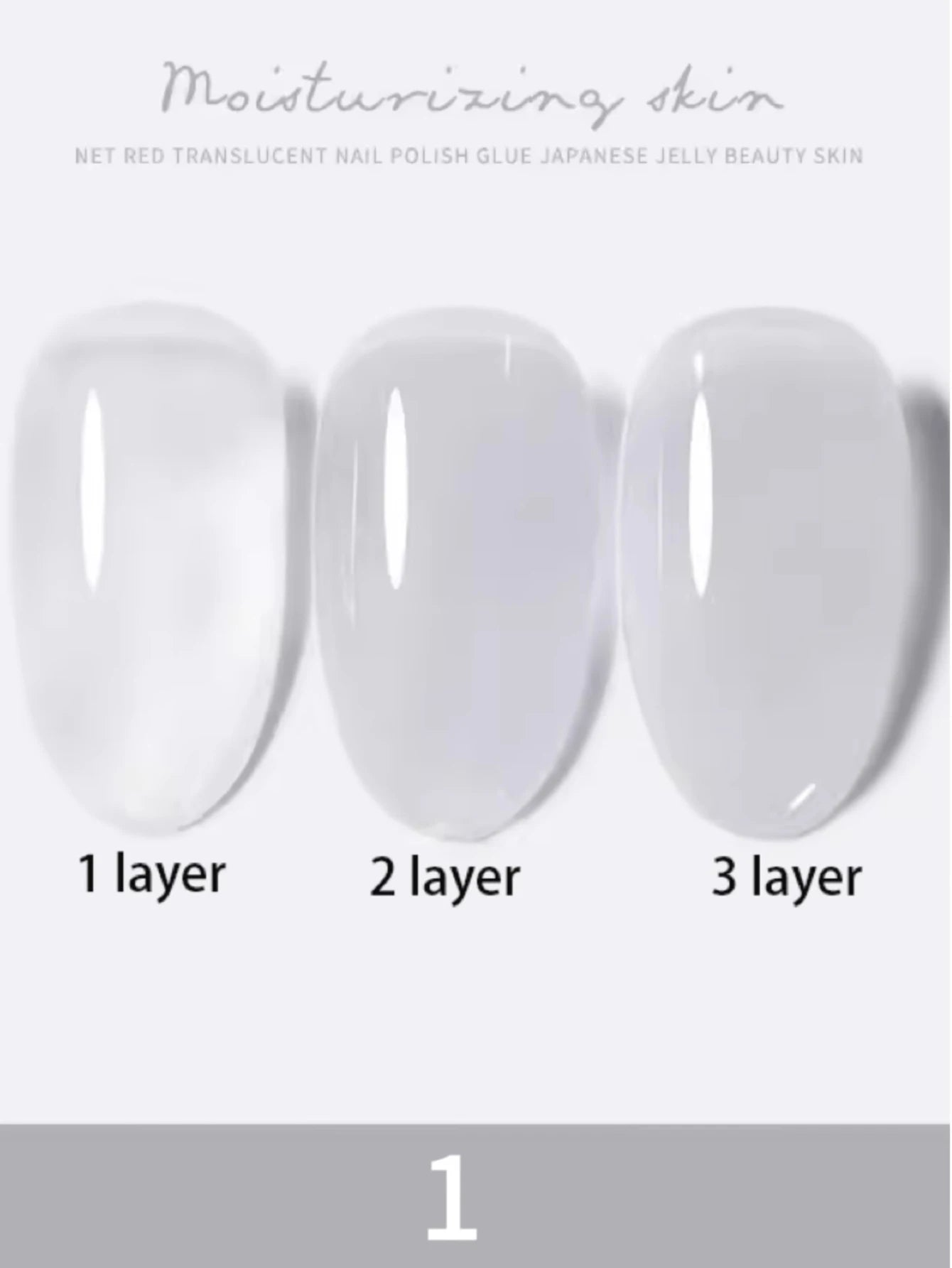 10ml 1-30pcs Jelly Nude Clear Black Gel Polish Translucent Pink Milky White Nail Gel Manicure UV LED Semi Permanent Nail Polish