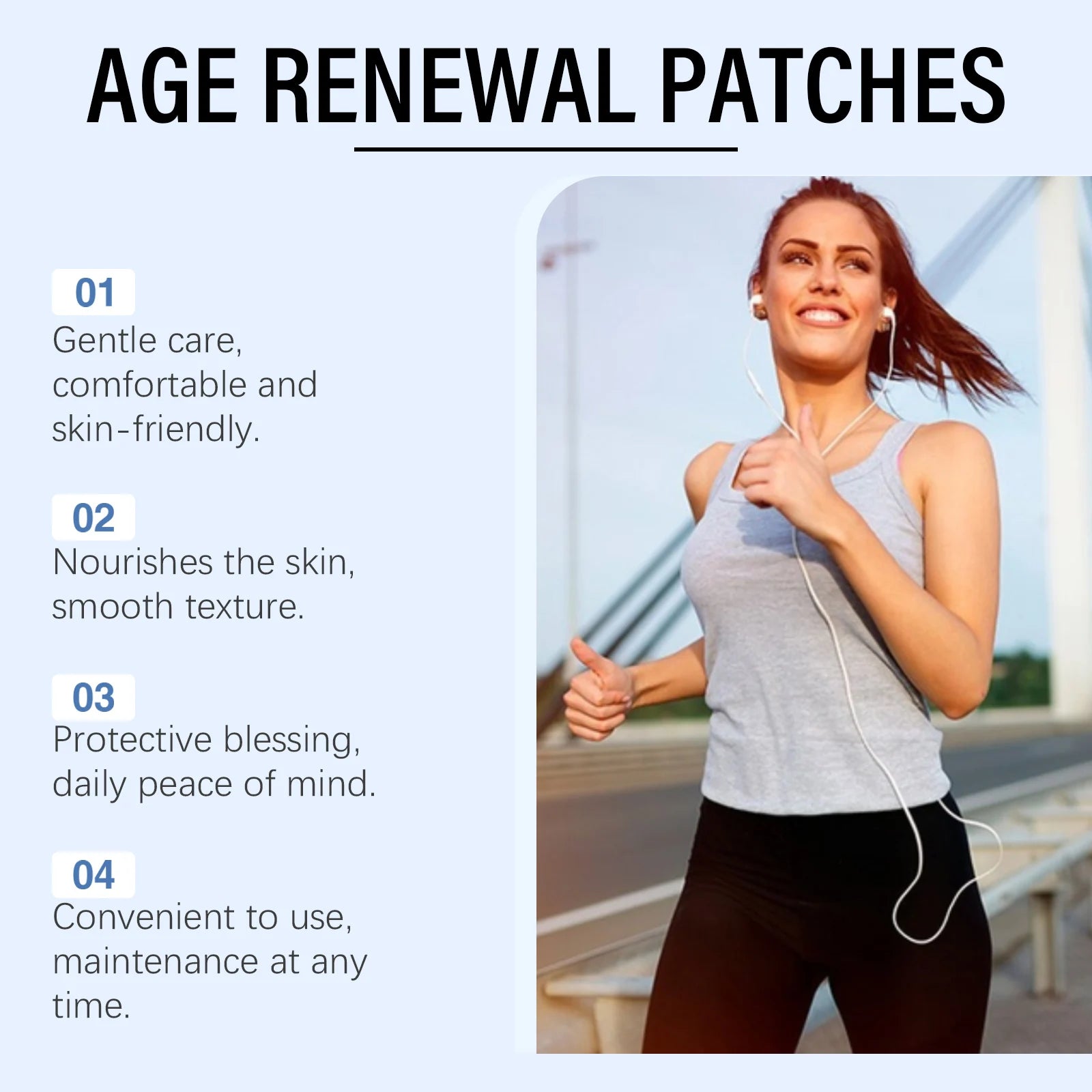 Body Care Patch Nourishes&Cares For The Skin Providing Comfort Enhancing Youthful Vitality&Improving Skin ConditionPortablePatch