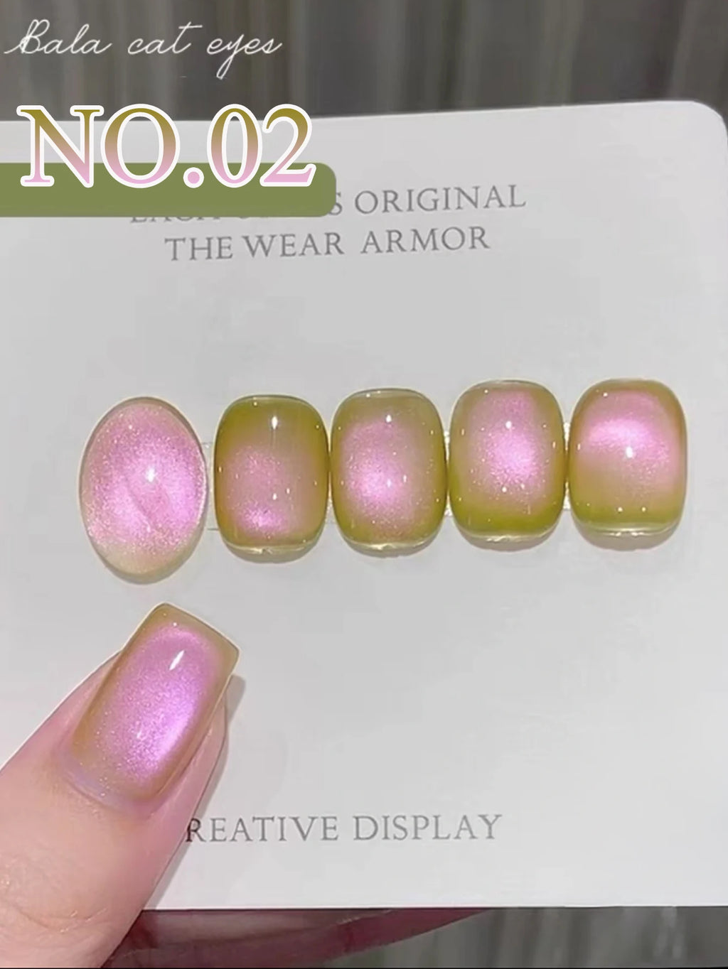 1-24pcs WS Autumn Winter Blue Black Red Glass Bead Crystal Cat Eye Gel Nail Polish New Whitening High Density Sparkling Nail