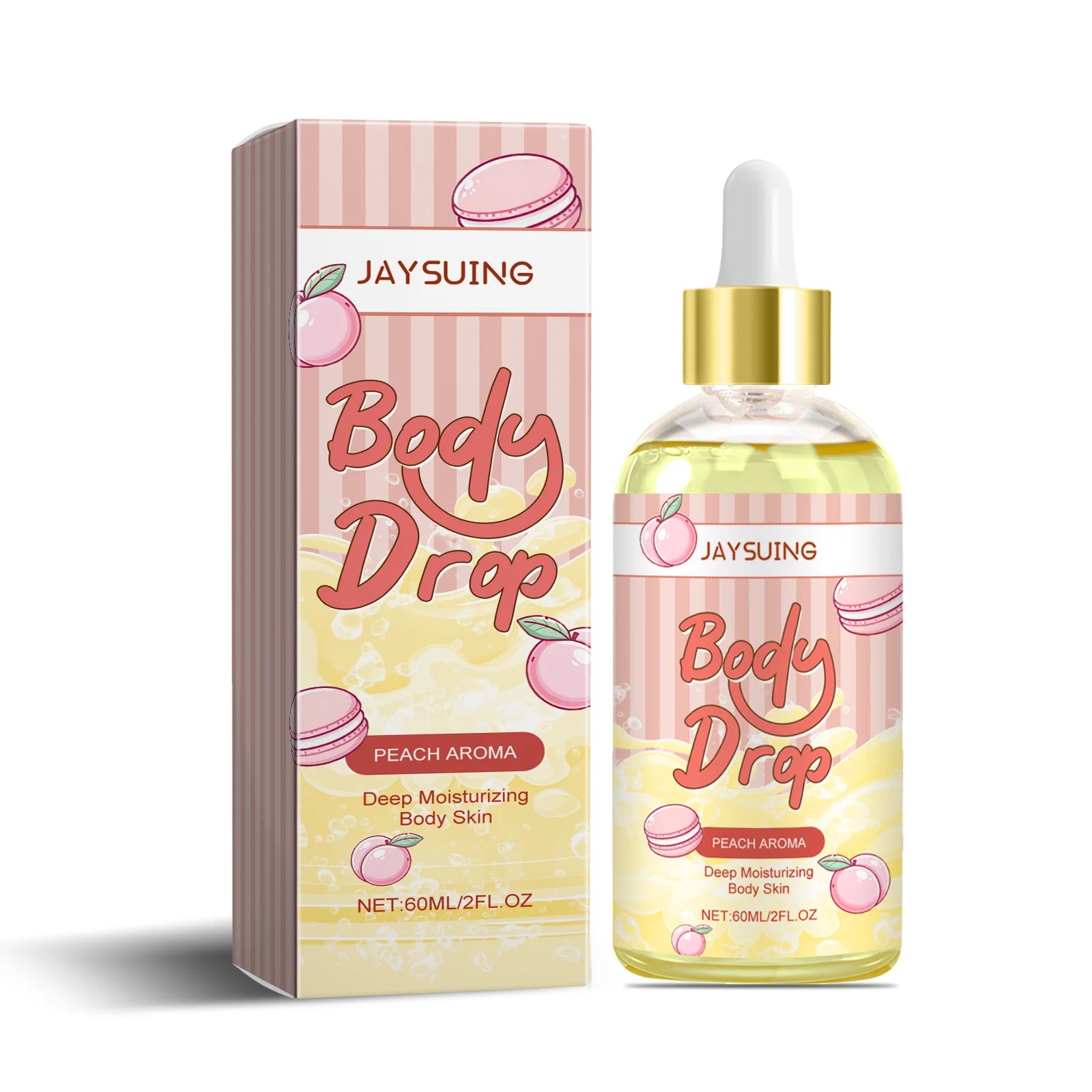 Nourishing Body Oil, Hydrating Massage & Skin Care Treatment, Firming Moisturizing Formula, 60ml Bottle