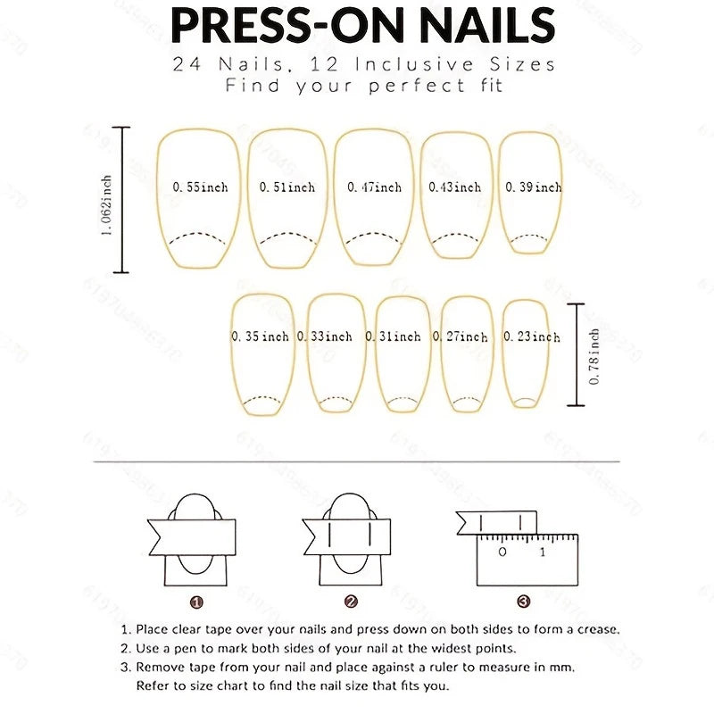 24Pcs Long-wearing Butterfly Rhinestone Nail Stickers with Gradient Sparkling Glitters for Stunning Nail Art