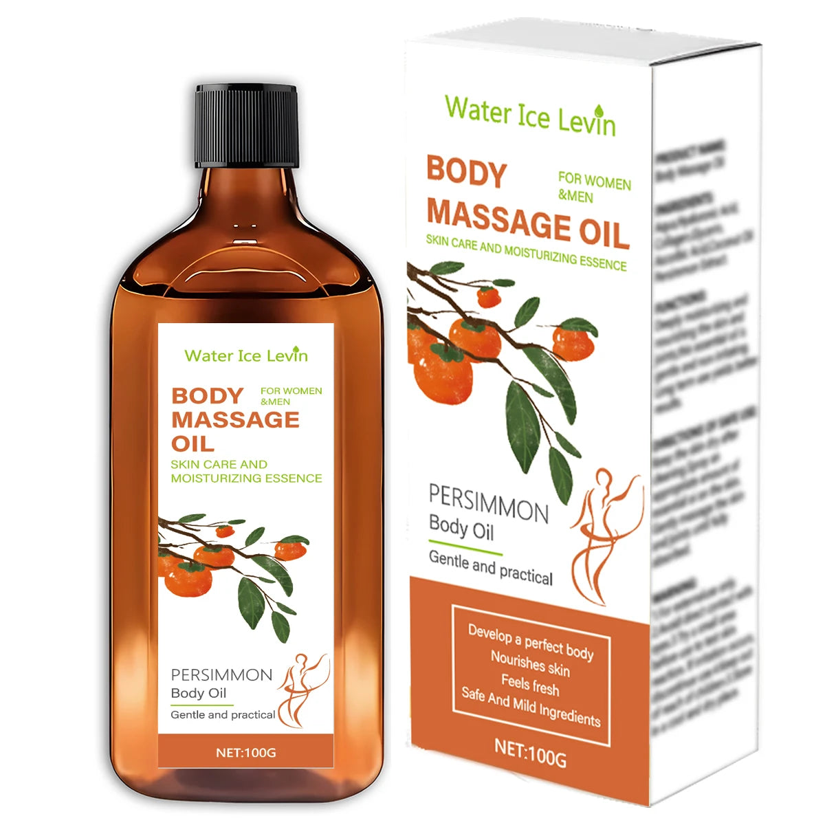 body massage oil 1+1 Pack 100g with Collagen Hyaluronic Acid Vitamin C Retinol moisturizing nourishing skin care cheap deal