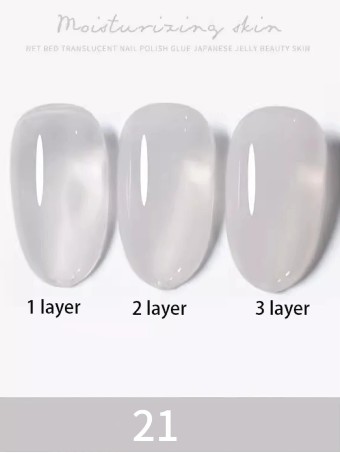 10ml 1-30pcs Jelly Nude Clear Black Gel Polish Translucent Pink Milky White Nail Gel Manicure UV LED Semi Permanent Nail Polish