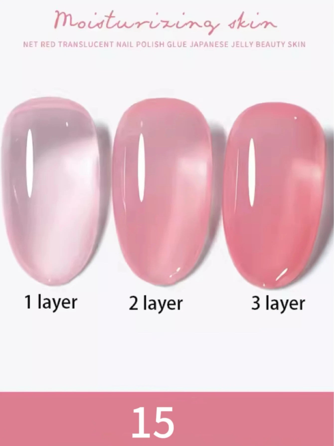 10ml 1-30pcs Jelly Nude Clear Black Gel Polish Translucent Pink Milky White Nail Gel Manicure UV LED Semi Permanent Nail Polish