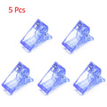 Acrylic Nail Clip Transparent Gel Quick Building Nail Tips Clips Fingernail Extension UV Clamps Manicuring Art Builder Tools Set