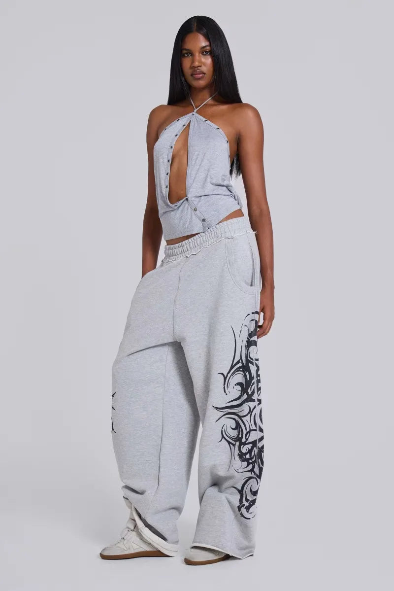 Streetwear New Harajuku Fashion Oversized Printed Sweatpants Y2K Trend Pants Men and Women Vintage Comfortable Running Pants