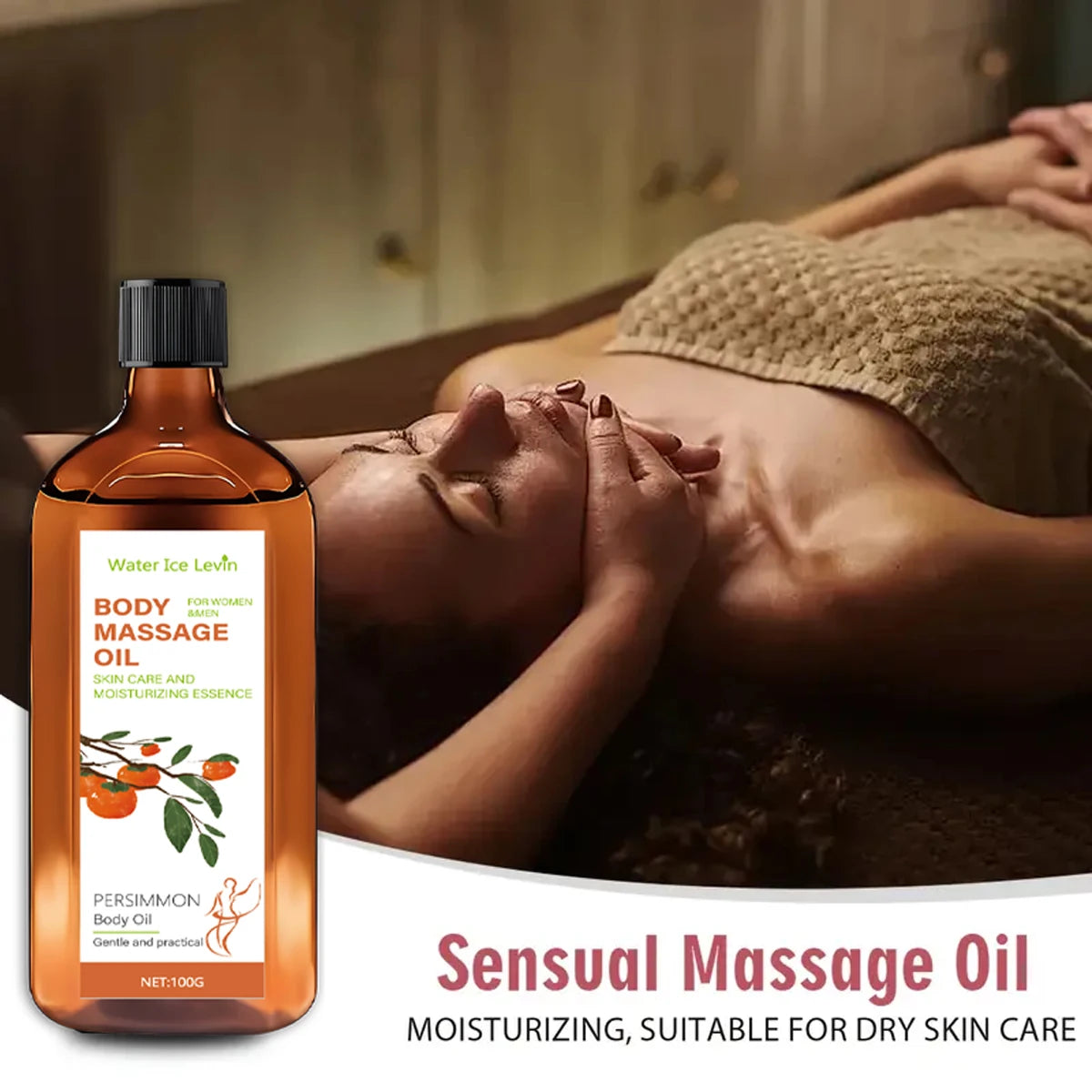 body massage oil 1+1 Pack 100g with Collagen Hyaluronic Acid Vitamin C Retinol moisturizing nourishing skin care cheap deal