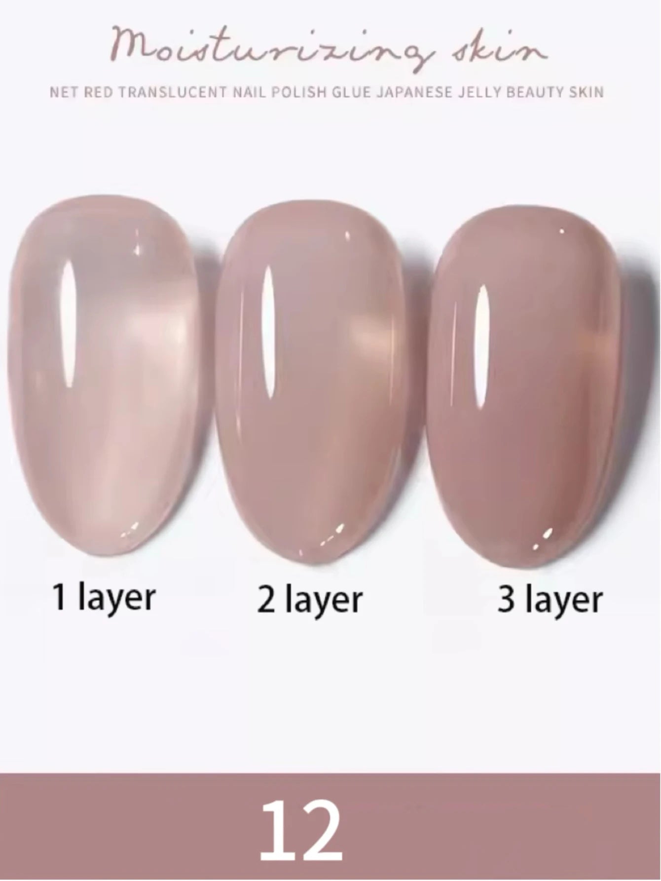 10ml 1-30pcs Jelly Nude Clear Black Gel Polish Translucent Pink Milky White Nail Gel Manicure UV LED Semi Permanent Nail Polish