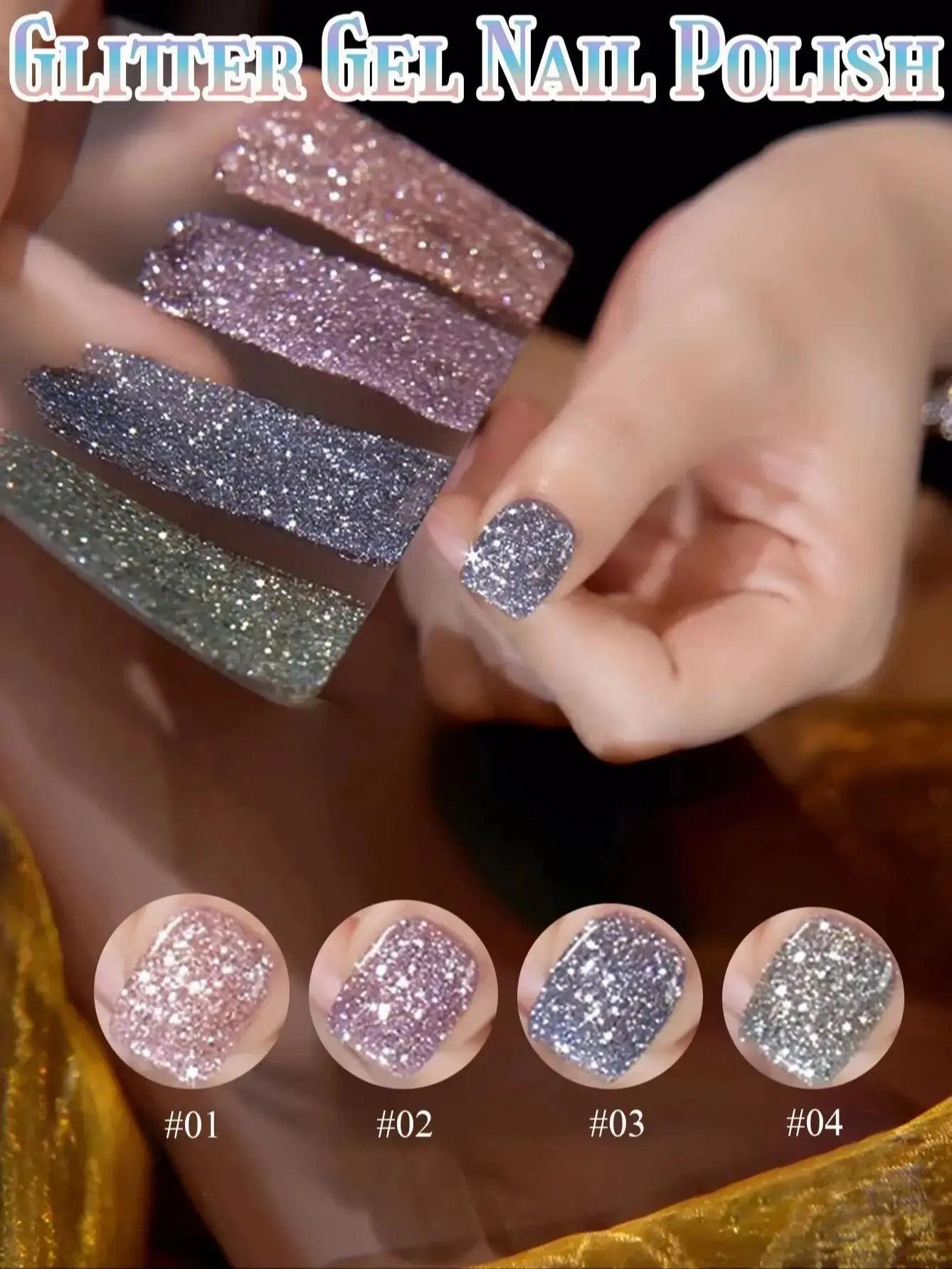 WS Black Glass Cat Magnetic Gel Nail Polish Punk Style Nail Art Manicure Varnis Semi Permanent Gel for Winter Nail Supplies