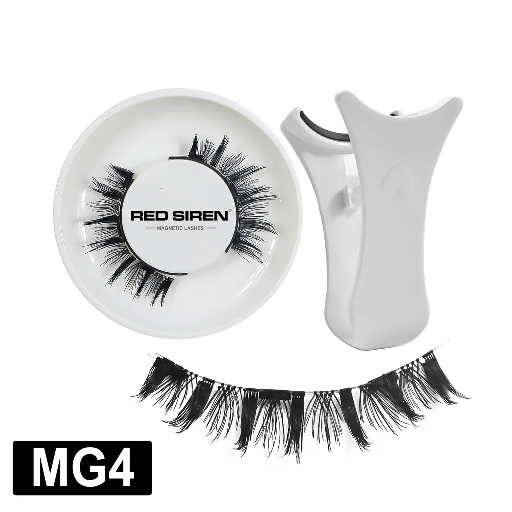 Magnetic Eyelashes 3Pcs Magnets No Glue Need Magnetic Lashes Private Label Soft Magnetic Eyelash Kit