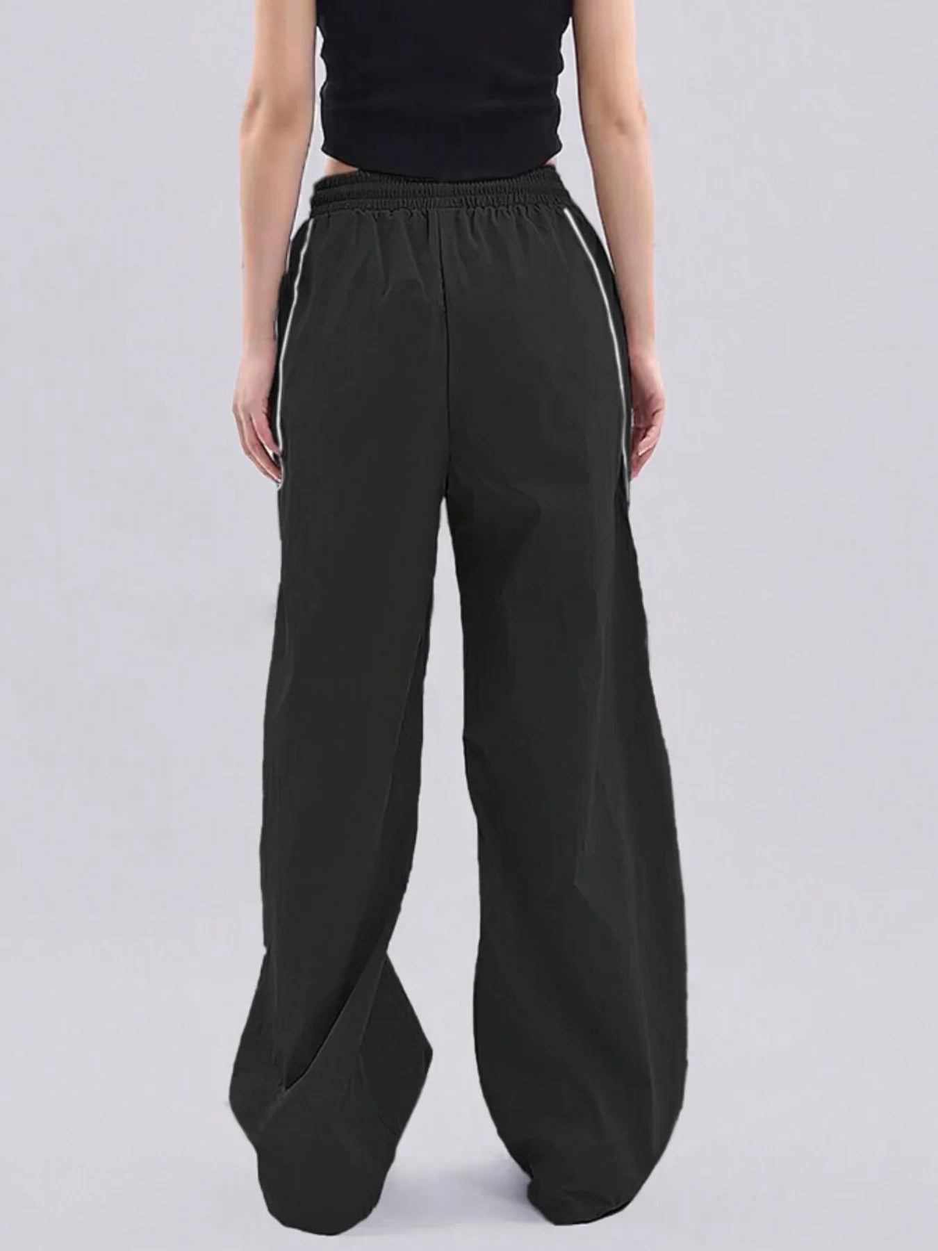 Womens Y2K Jogger Pants - Ultra-Relaxed Fit, Flattering Wide-Leg Silhouette,  Adjustable Drawstring Waistband