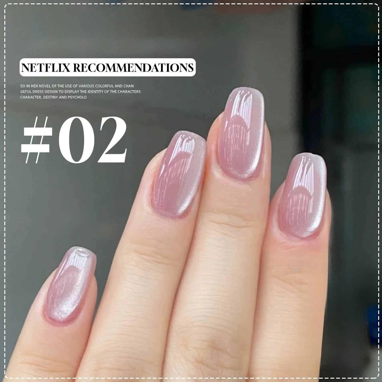 MIANEL 12ML 1-12pcs Glass Bead Cat Eye Gel Nail Polish Flash White Spar Nude Color Magnetic Nail Polish White Nails Summer Nails